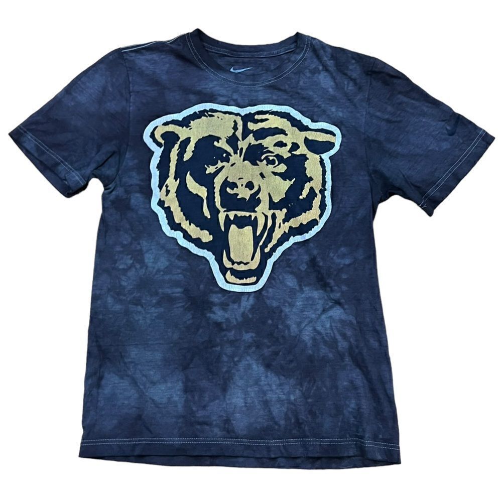 Retro Chicago Bears Tie Dye T Shirt Men's S
